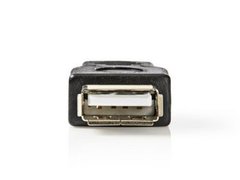 Adaptor USB 2.0 A mama - mini USB 5-Pin tata negru, Nedis